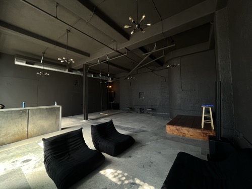 The Hype Spot lounge area